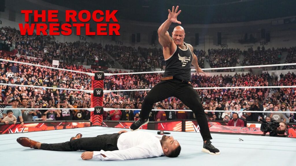 the rock wrestler